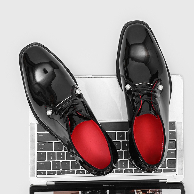 Sapatos formais de couro enver - Patent Leather Shine avaliação e preço